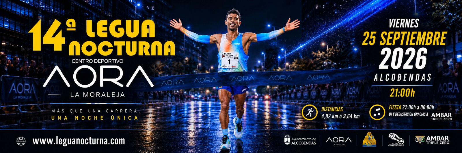 14ª Legua Nocturna AORA La Moraleja - banner tpv 14ª Legua Nocturna AORA La Moraleja - banner tpv