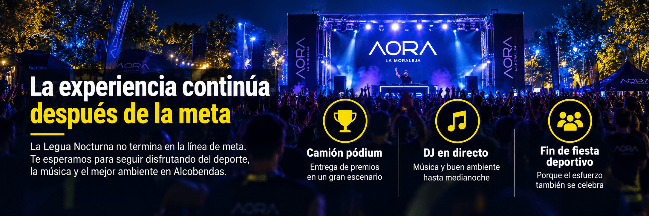 Fiesta Legua Nocturna AORA La Moraleja (1)